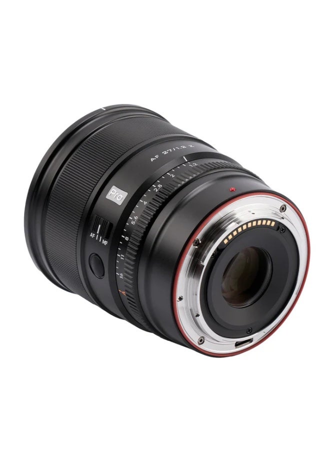 فيلتروكس AF 27mm F1.2 Pro APS-C Lens for Sony E-Mount - Image 2